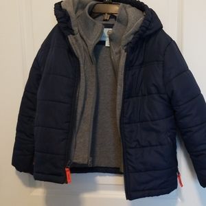 A beautiful blue kids jacket